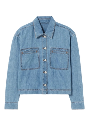 Claudie Pierlot buttoned denim shirt - Blue