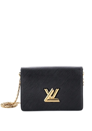 Louis Vuitton Pre-Owned Twist Belt Wallet on Chain Epi Leather crossbody bag - Black