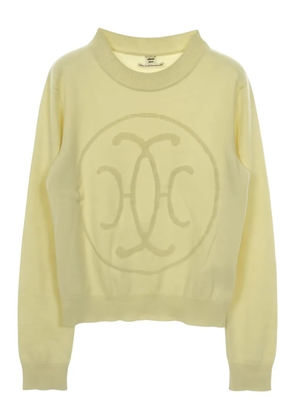 Hermès Pre-Owned 2000s H Lift crew-neck top - Yellow