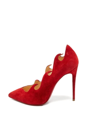 Christian Louboutin Pre-Owned Olavague Flame pumps - Red