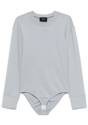 A.M.G. jersey bodysuit - Grey