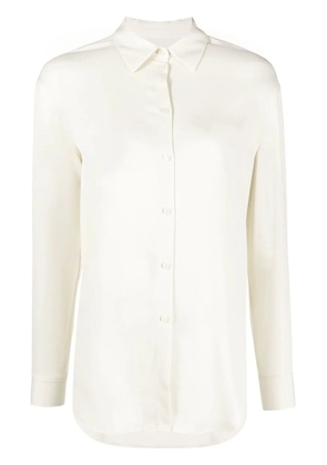 Calvin Klein long-sleeve buttoned shirt - Neutrals
