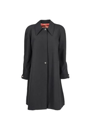 Fendi Pre-Owned button single-breasted coat - Black