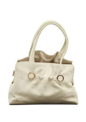 Bvlgari Pre-Owned Twist leather tote bag - Neutrals