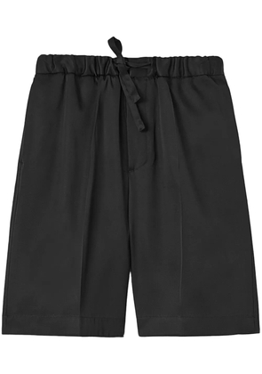 Jil Sander drawstring-waist shorts - Black