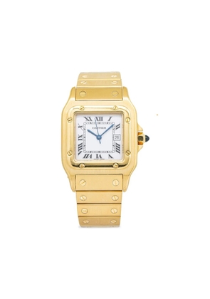 Cartier pre-owned Santos 29mm - White