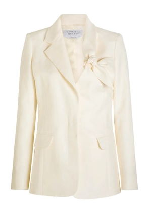 Gabriela Hearst Oslo linen blazer - Neutrals