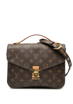 Louis Vuitton Pre-Owned 2016 Monogram Pochette Metis satchel - Brown