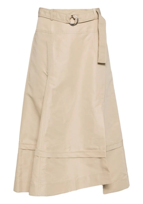 3.1 Phillip Lim Belted Flare skirt - Brown