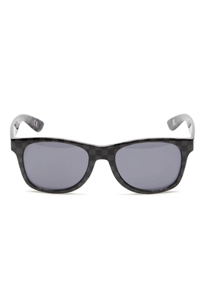 Vans Spicoli 4 checkerboard square-frame sunglasses - Black