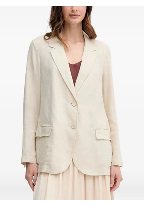 Benetton notched lapels jacket - Neutrals