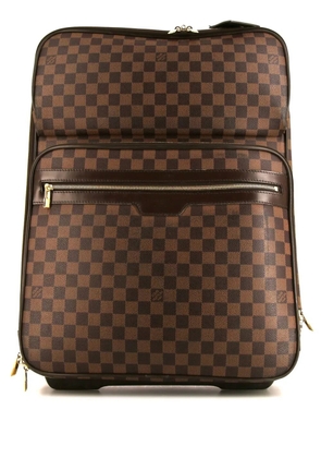 Louis Vuitton Pre-Owned Damier Ebène Pégase Légère soft suitcase - Brown