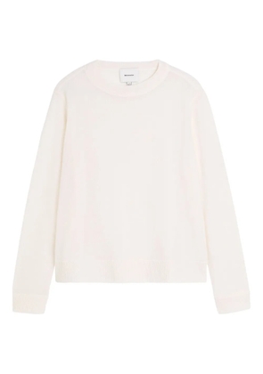 Reformation long-sleeve crew-neck sweater - Neutrals