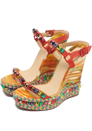 Christian Louboutin Pre-Owned Cataclou sandals - Orange