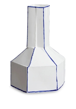 1882 Ltd Stegreif geometric-body vase (24cm) - White