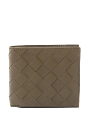 Bottega Veneta Pre-Owned 2020s Intrecciato leather wallet - Green