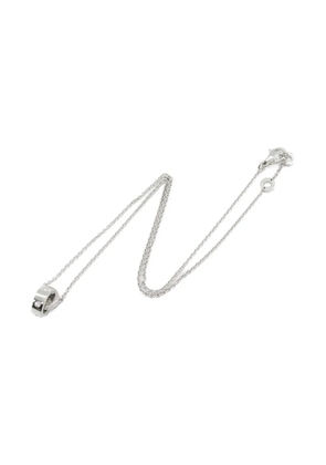 Bvlgari Pre-Owned 18K white gold diamond necklace - Silver