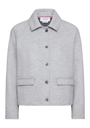 Thom Browne double-face jacquard jacket - Grey