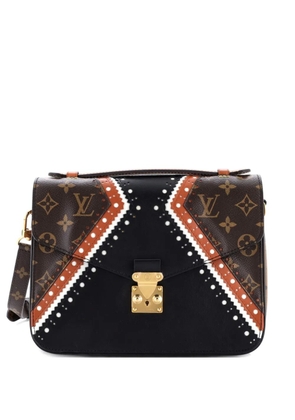 Louis Vuitton Pre-Owned Pochette Metis Limited Edition Brogue Reverse Monogram Canvas and Leather crossbody bag - Brown