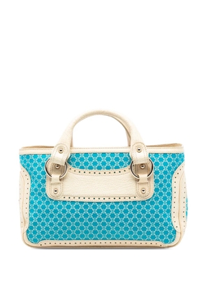 Celine Pre-Owned 2000-2006 Macadam Canvas Boogie handbag - Blue