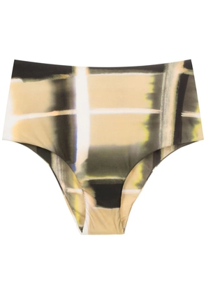 Lenny Niemeyer abstract high-rise bikini bottoms - Multicolour