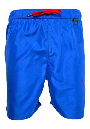 Iceberg logo-patch swim shorts - Blue