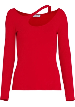 Gloria Coelho long sleeve top - Red