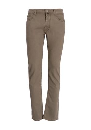 Jacob Cohën Bard cotton trousers - Brown