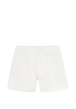 Fortela Bedford cotton shorts - White