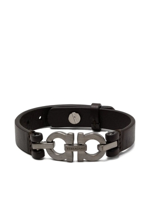Ferragamo double-Gancini bracelet - Brown