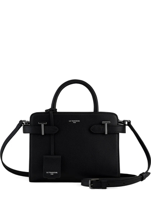 Le Tanneur Emilie buckle pebbled tote bag - Black