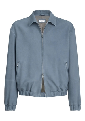 Brunello Cucinelli zip-up jacket - Blue