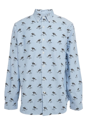 Polo Ralph Lauren Vintage equestrian print shirt - Blue