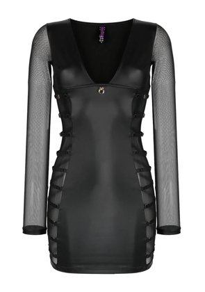 Maison Close Chambre Noire Private fitted dress - Black