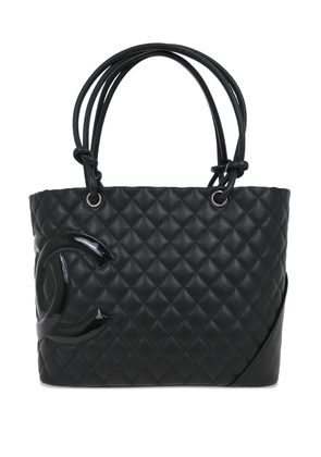 CHANEL Pre-Owned 2011 Cambon Ligne tote bag - Black
