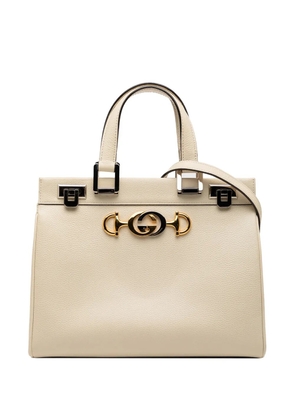 Gucci Pre-Owned 2016-2025 Small Leather Zumi satchel - White