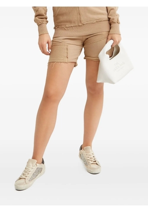 SEROYA Dax drawstring frayed shorts - Neutrals