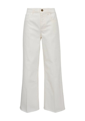 Giambattista Valli denim trousers - Neutrals