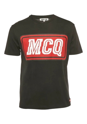 Alexander McQueen Pre-Owned logo-print T-shirt - Black