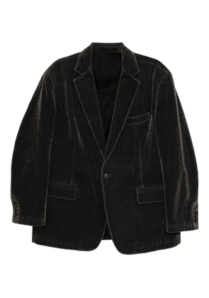 CROQUIS single-breasted blazer - Black