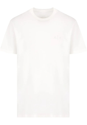 Armani Exchange logo-print T-shirt - White