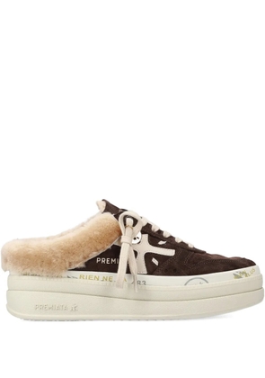 Premiata Mocil 7851M sheerling-platform sneakers - Brown