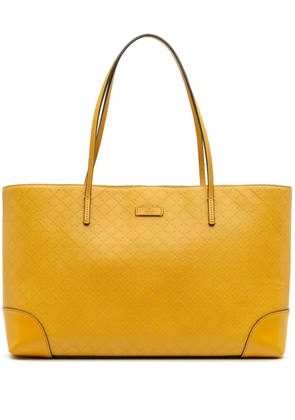 Gucci Pre-Owned 2016-2025 Diamante Leather Hilary Lux tote bag - Yellow