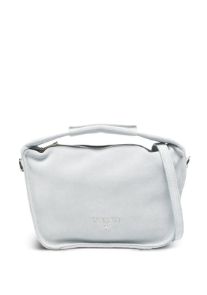 Patrizia Pepe suede tote bag - Blue