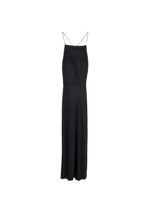 Jason Wu thin strap silk dress - Black