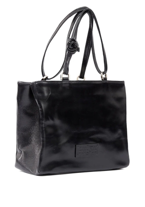 MM6 Maison Margiela leather tote bag - Black