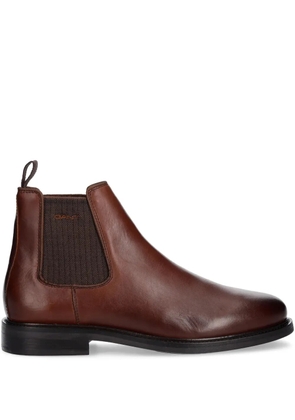 Gant pull-tab boots - Brown