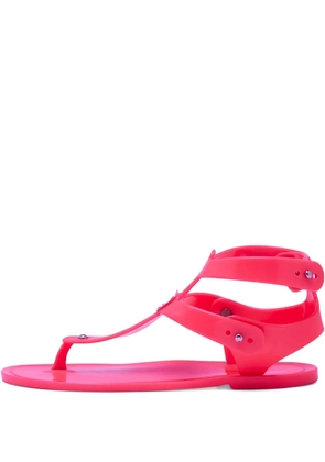 Marc Jacobs Vintage jelly T-bar flat sandals - Pink