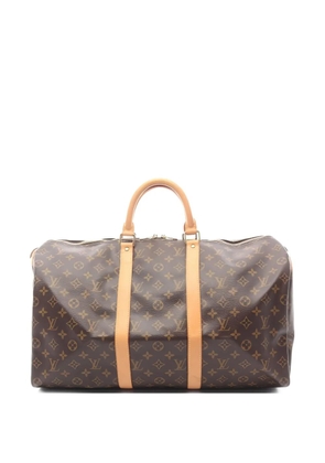 Louis Vuitton Pre-Owned 2005 Keepall Bandoulière 50 travel bag - Brown