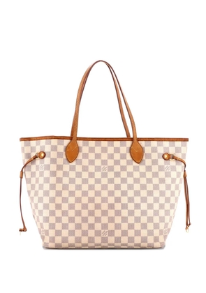 Louis Vuitton Pre-Owned Neverfull Damier MM tote bag - White